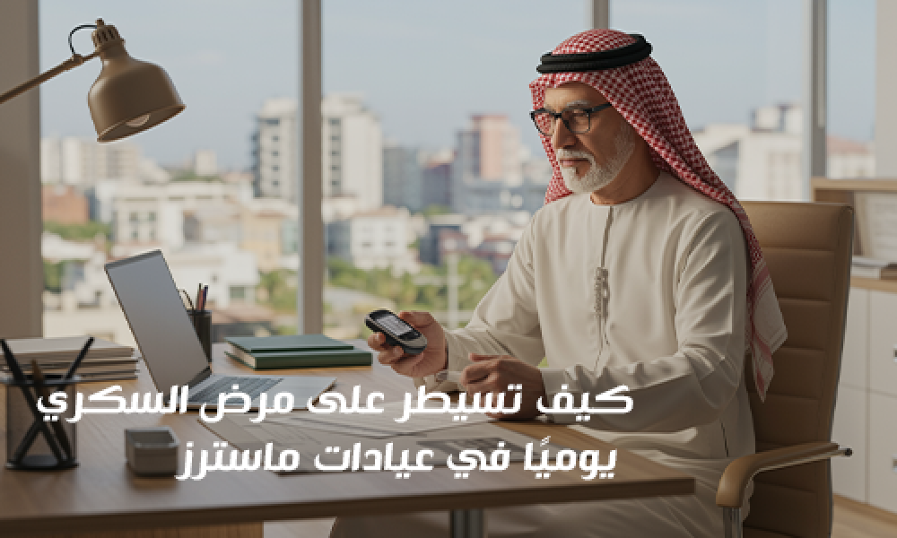 كيف تسيطر على مرض السكري يوميًا في عيادات ماسترز