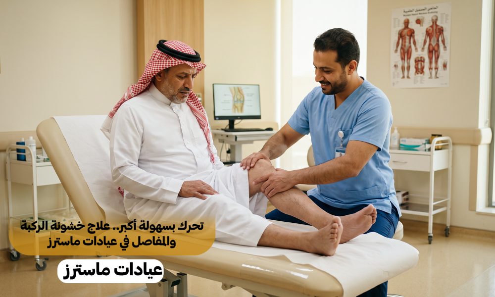 تحرك بسهولة أكبر.. علاج خشونة الركبة والمفاصل في عيادات ماسترز