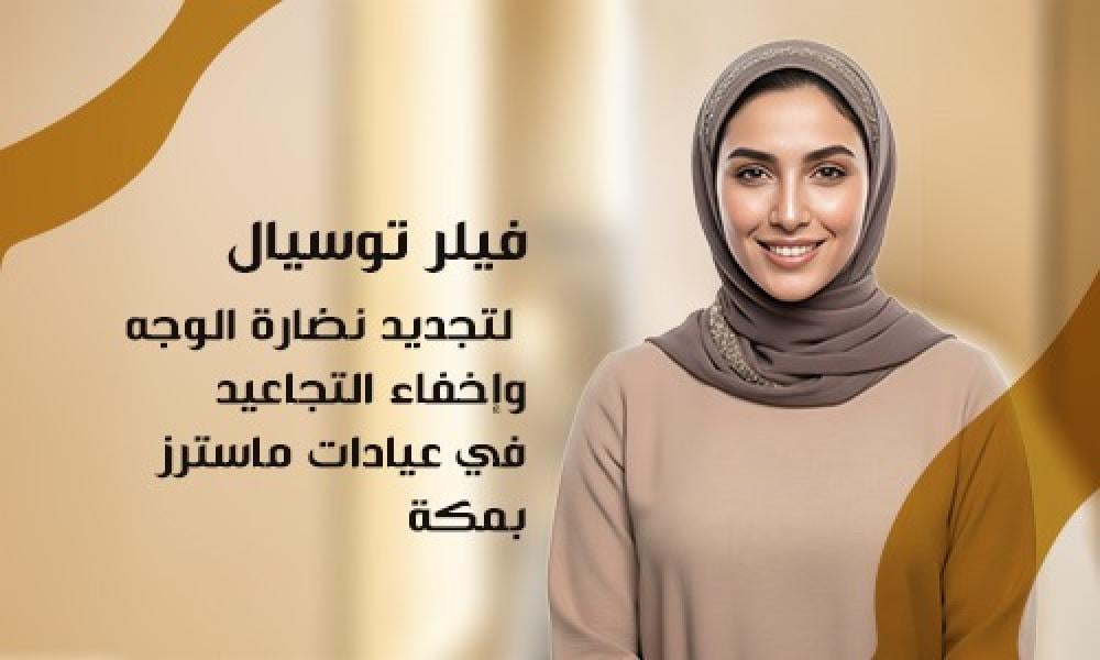 فيلر توسيال لتجديد نضارة الوجه وإخفاء التجاعيد في عيادات ماسترز بمكة