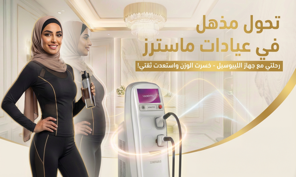 ليبوسيل لشد البشرة وتحسين مرونة الوجه في عيادات ماسترز