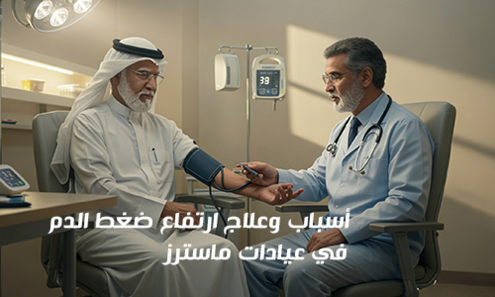 أسباب وعلاج ارتفاع ضغط الدم في عيادات ماسترز