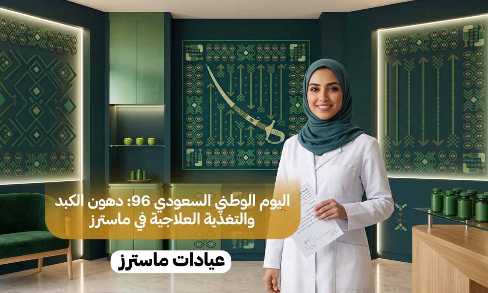 اليوم الوطني السعودي 96: دهون الكبد والتغذية العلاجية في ماسترز