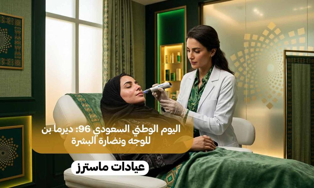 اليوم الوطني السعودي 96: ديرما بن للوجه ونضارة البشرة