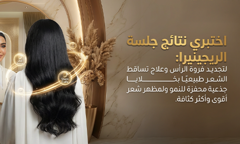 جلسة الريجينيرا لتكثيف الشعر وعلاج التساقط في عيادات ماسترز