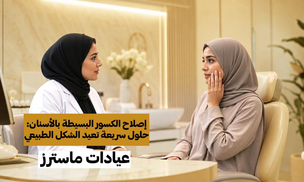 كسر بسيط في السن؟ الحل قد يكون أسرع مما تتوقع