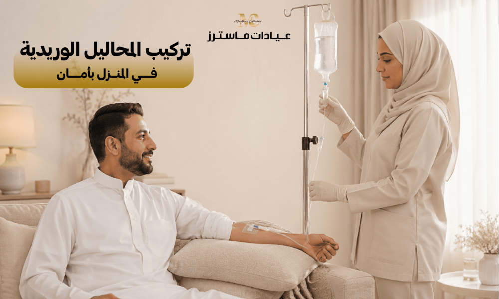 تركيب المحاليل الوريدية في المنزل بأمان
