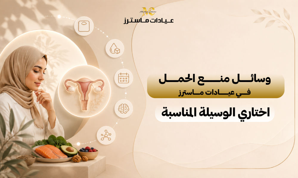 وسائل منع الحمل في عيادات ماسترز | اختاري الوسيلة المناسبة