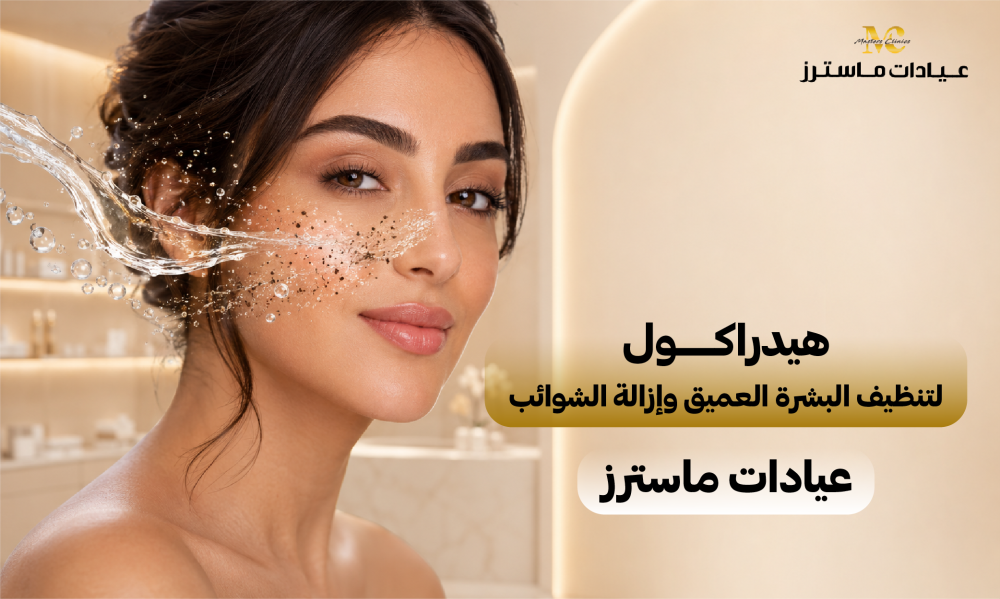 هيدراكول لتنظيف البشرة العميق وإزالة الشوائب – عيادات ماسترز