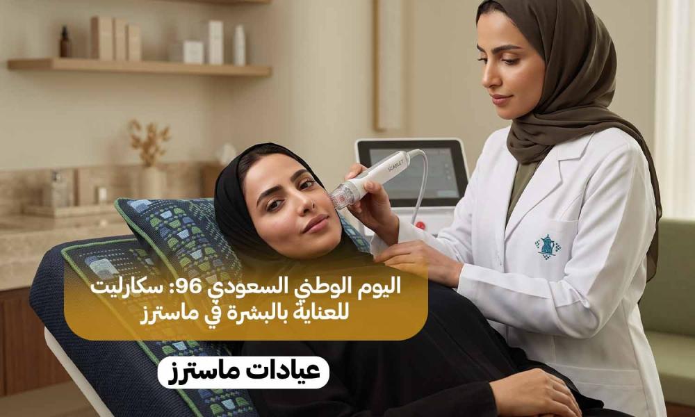 اليوم الوطني السعودي 96: سكارليت للعناية بالبشرة في ماسترز