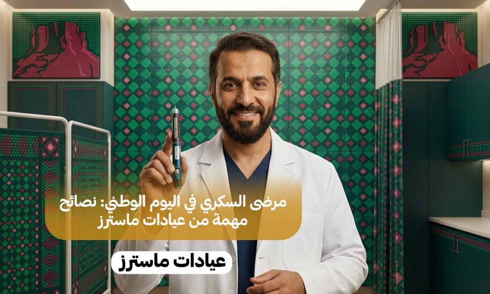 مرضى السكري في اليوم الوطني: نصائح مهمة من عيادات ماسترز