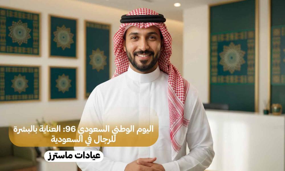 اليوم الوطني السعودي 96: العناية بالبشرة للرجال في السعودية