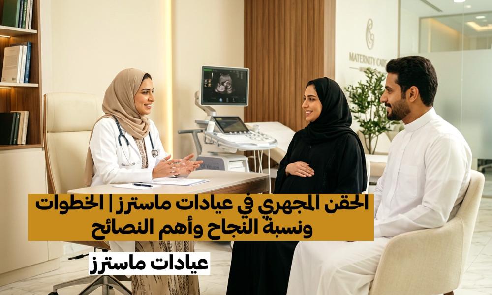 الحقن المجهري في عيادات ماسترز | الخطوات ونسبة النجاح وأهم النصائح