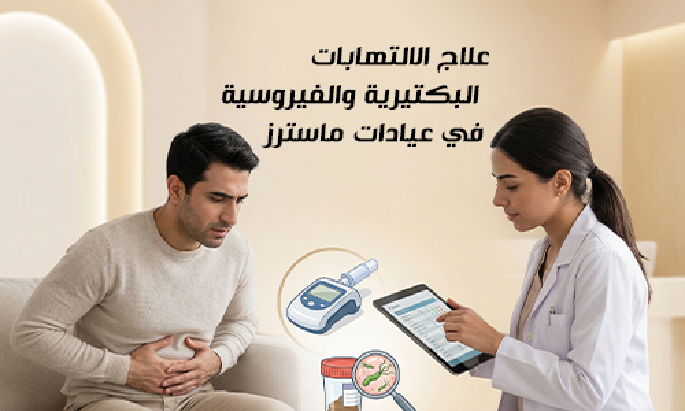 علاج الالتهابات البكتيرية والفيروسية في عيادات ماسترز