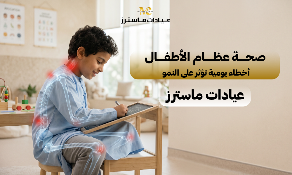 صحة عظام الأطفال: أخطاء يومية تؤثر على النمو – عيادات ماسترز