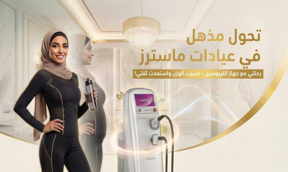 ليبوسيل لشد البشرة وتحسين مرونة الوجه في عيادات ماسترز