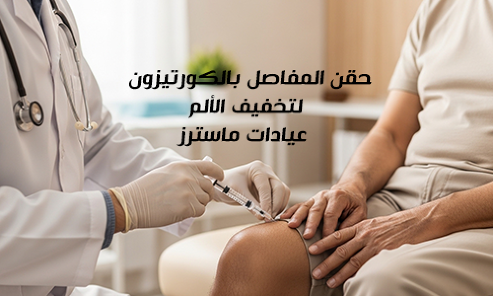 حقن المفاصل بالكورتيزون لتخفيف الألم – عيادات ماسترز