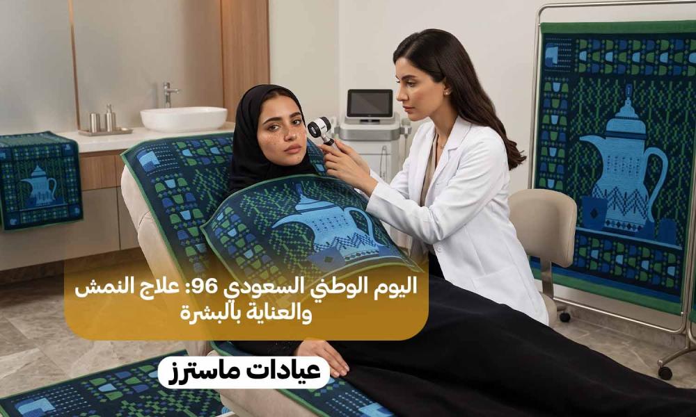 اليوم الوطني السعودي 96: علاج النمش والعناية بالبشرة
