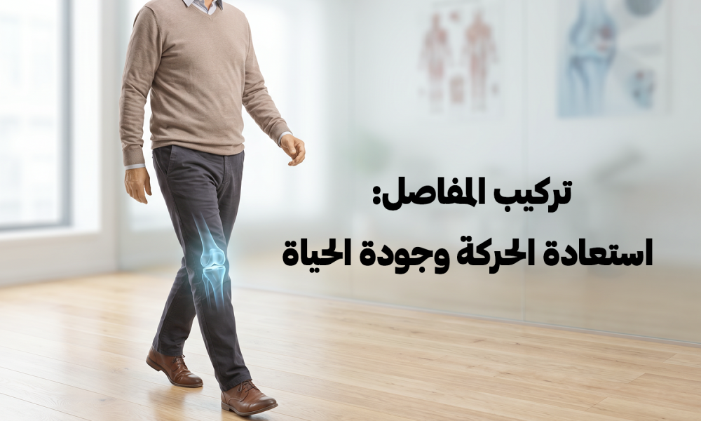 تركيب المفاصل: استعادة الحركة وجودة الحياة – عيادات ماسترز