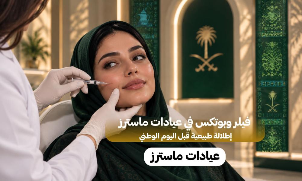 فيلر وبوتكس في عيادات ماسترز: إطلالة طبيعية قبل اليوم الوطني