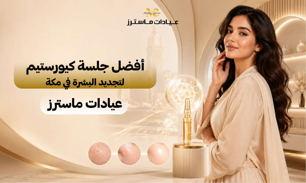 أفضل جلسة كيورستيم لتجديد البشرة في مكة – عيادات ماسترز