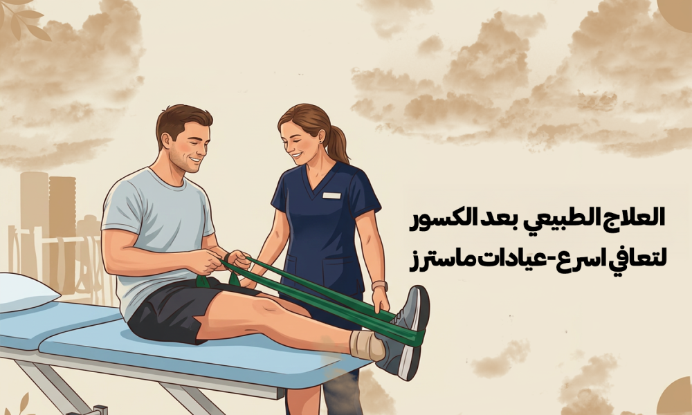 العلاج الطبيعي بعد الكسور لتعافي أسرع – عيادات ماسترز