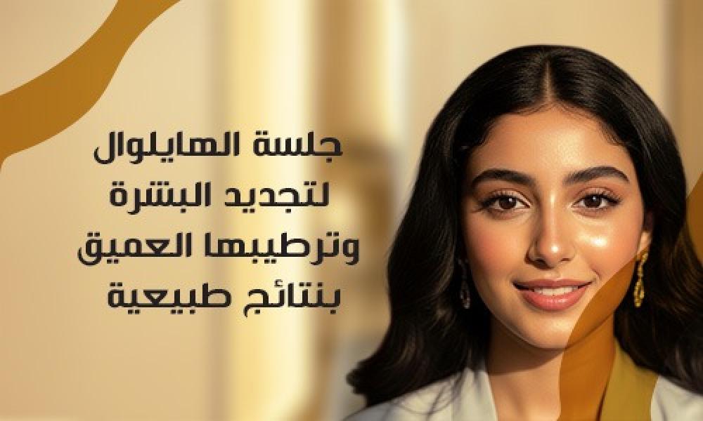 جلسة الهايلوال لتجديد البشرة وترطيبها العميق بنتائج طبيعية