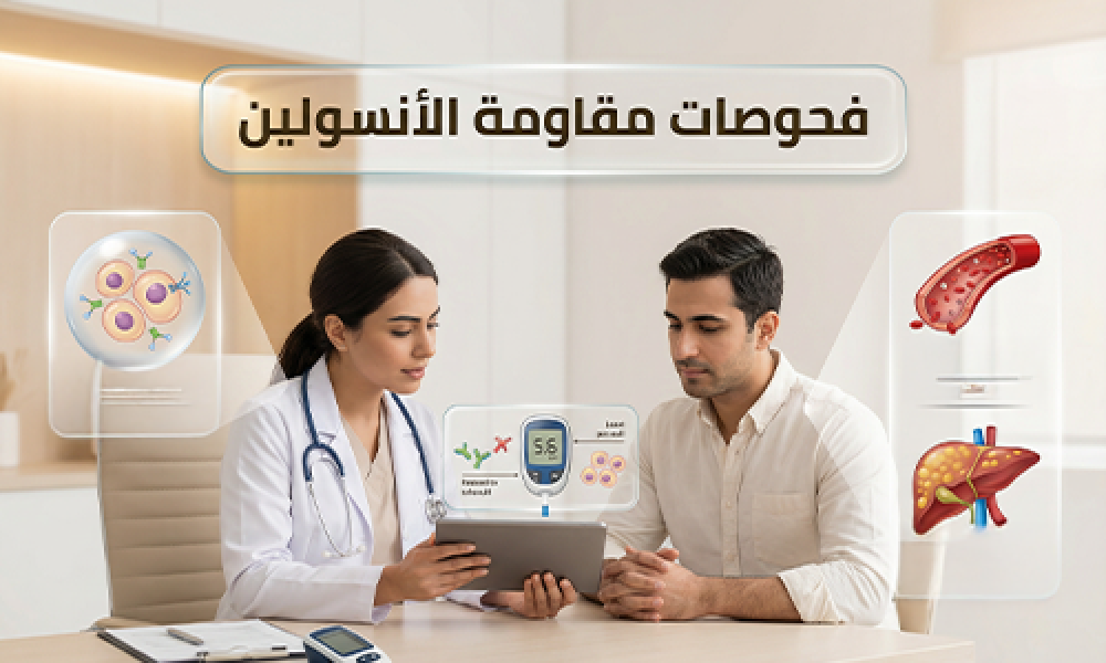 تحليل مقاومة الأنسولين وتشخيصها مبكرًا – عيادات ماسترز