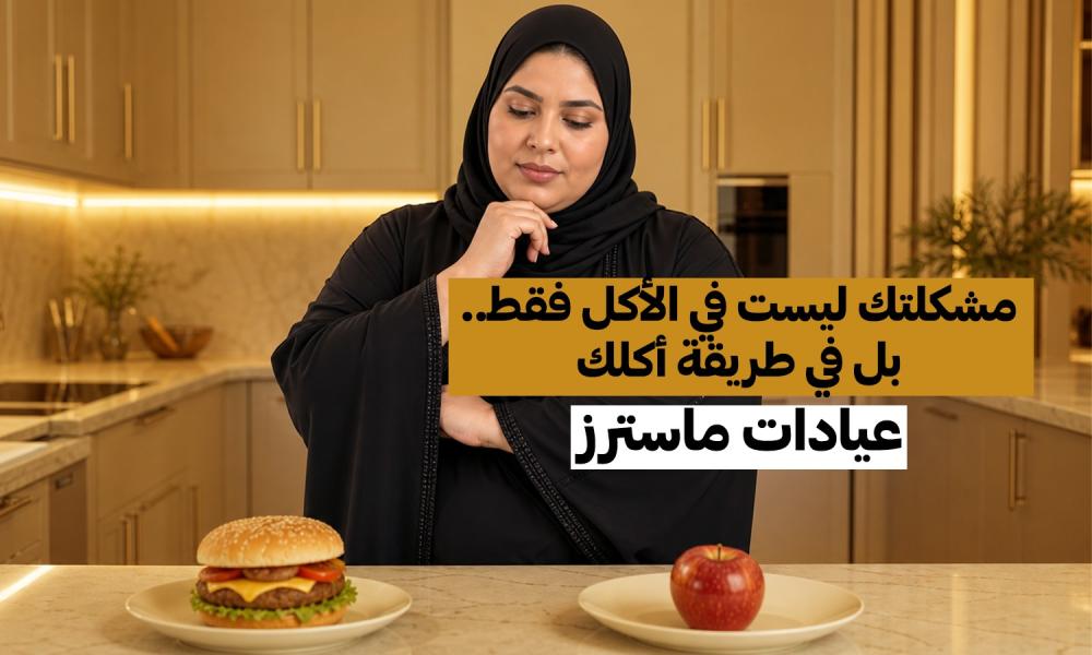 مشكلتك ليست في الأكل فقط.. بل في طريقة أكلك