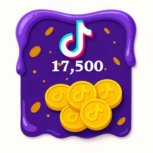 شحن تيك توك 17,500 عملة