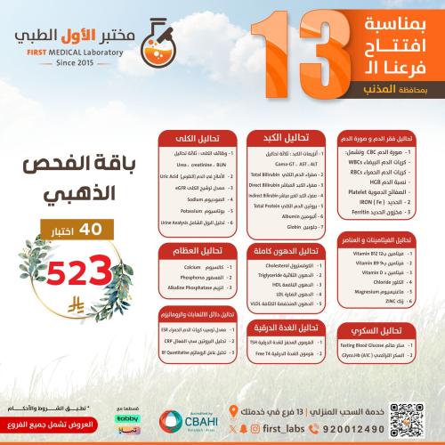 باقة الشامل الذهبي - 40 تحليل