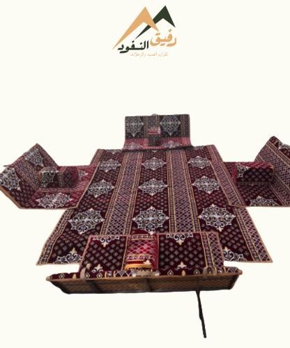 طقم الجلسة 8 اشخاص (ملكي ابيض)