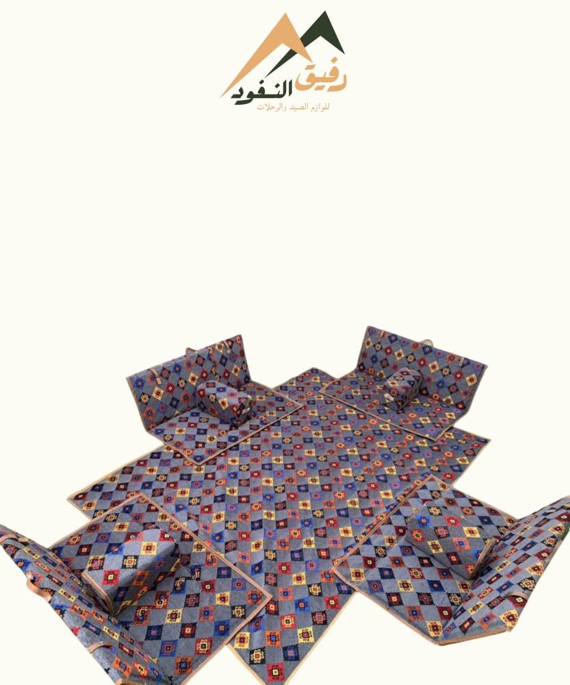طقم الجلسة 8 اشخاص سوري رصاصي