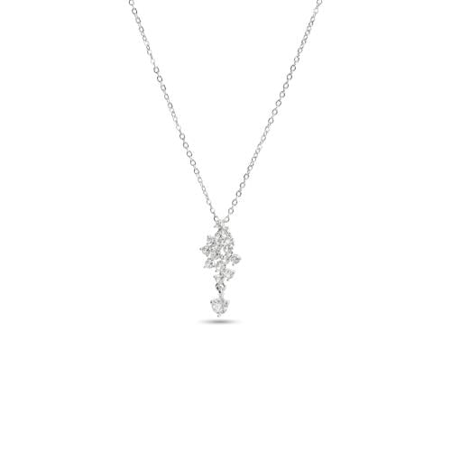 Rola Necklace / Silver Color - Stainless Steel