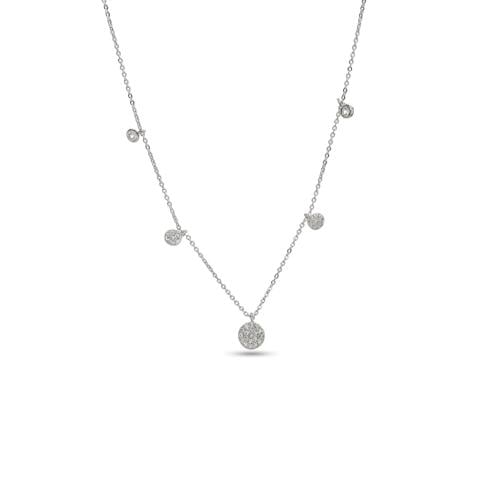 Sali Necklace / Silver Color - Stainless Steel