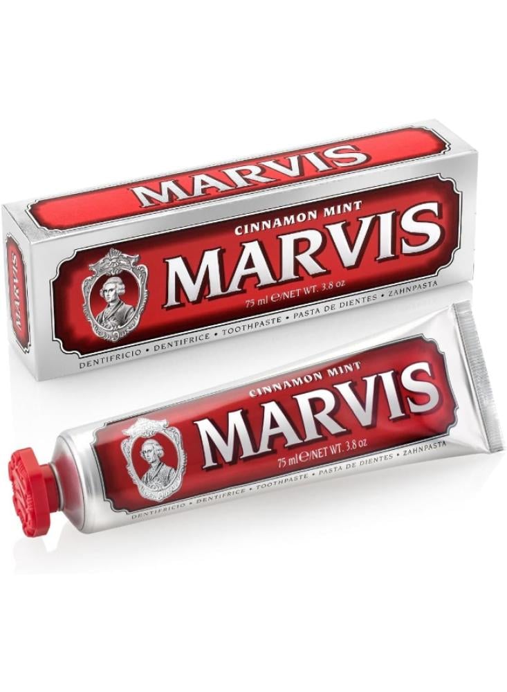 marvis معجون أسنان مارفيس بالقرفة والنعناع