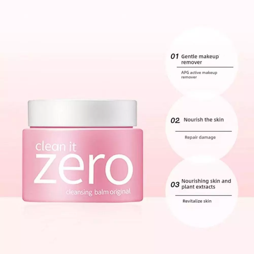 Clean It Zero Cleansing Balm Original  مزيل مكياج بتركيبة نباتية مغذي