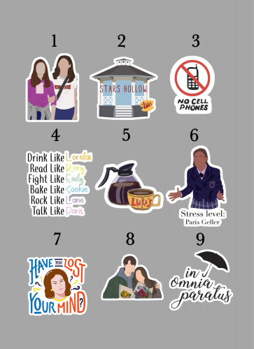 ستيكرات Gilmore girls