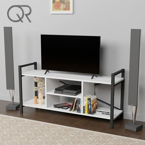 طاولة تلفزيون بتصميم بسيط