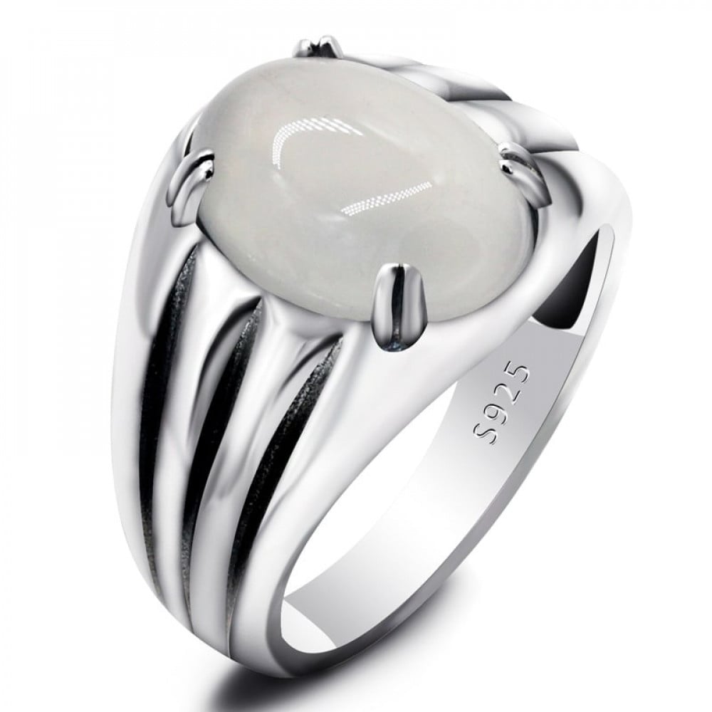 Men's Rhodium Plated Diamond Ring | Classy Men Collection