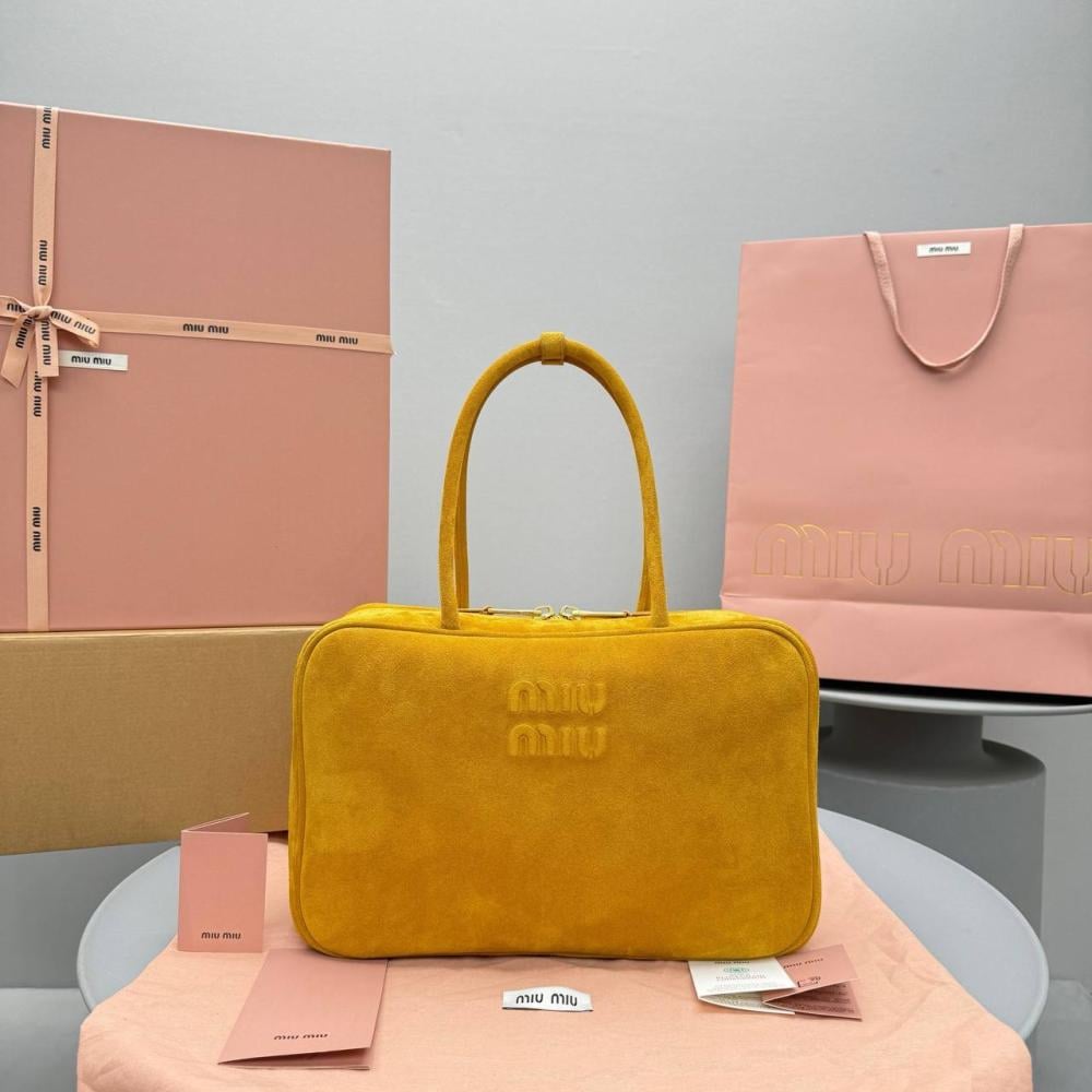 MIU MIU SUEDE BEAU BAG