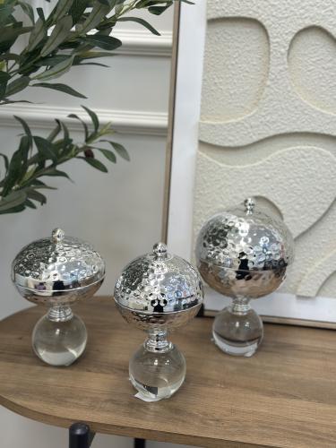 تمريه فضي بغطاء