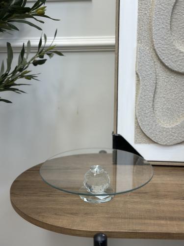 صحن تقديم كرستال