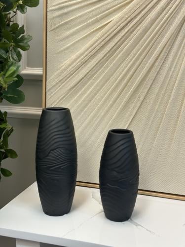 فازة سيراميك اسود