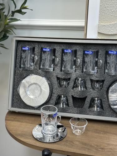 طقم كاسات وفناجيل