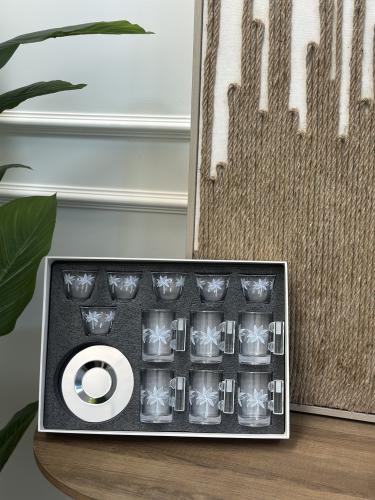 طقم فناجيل وكاسات