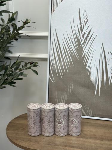 مناديل نقشة 4قطع