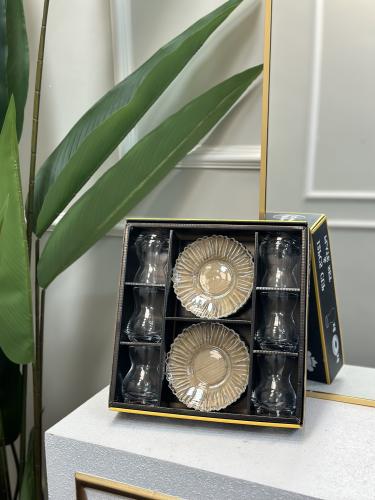 طقم كاسات 12 قطعه