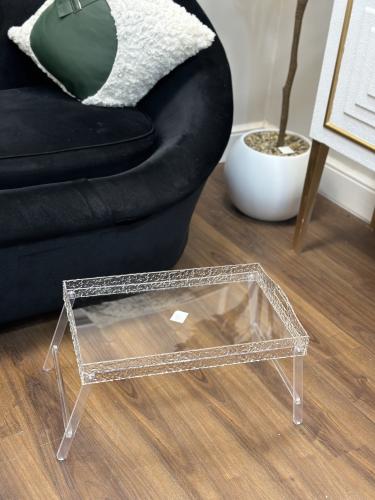 صينية تقديم اكريليك قابله للطي