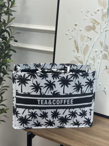 سلة قهوة وشاي