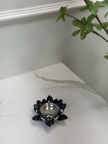 مبخرة كرستال وردة